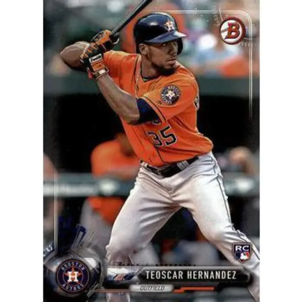 2017 Bowman Teoscar Hernandez RC # 26 Houston Astros